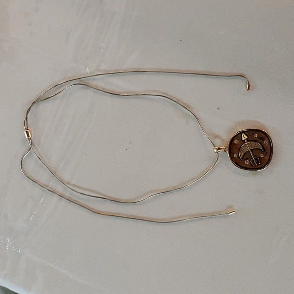 Sacred coin short to long necklace moon - Picture 2 of 2